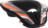 Children's protector collar ALPINESTARS Sequence Neck Roll BLACK/ORANGE
