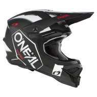 Motocross Helmet O'NEAL 3SERIES HEXX V.23 BLACK/WHITE