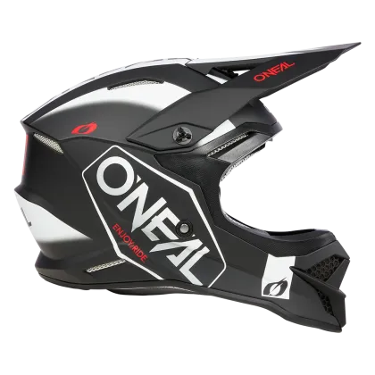 Мотокрос каска O'NEAL 3SERIES HEXX V.23 BLACK/WHITE