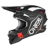 Κράνος Motocross O'NEAL 3SERIES HEXX V.23 ΜΑΥΡΟ/ΛΕΥΚΟ