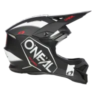 Κράνος Motocross O'NEAL 3SERIES HEXX V.23 ΜΑΥΡΟ/ΛΕΥΚΟ