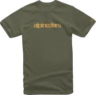 Μοτοσυκλέτα ALPINESTARS TEE HERITAGE GRN/GLD