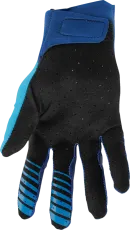 Mănuși Motocross THOR AGILE SOLID NAVY/BLUE