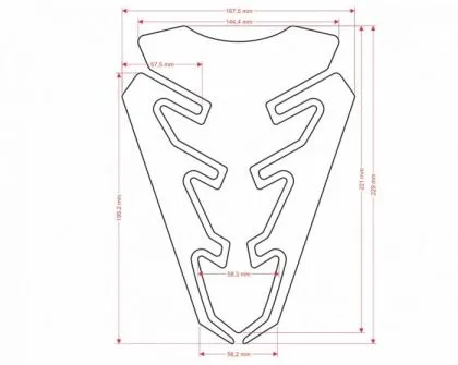 Protector rezervor ONEDESIGN CGEXVP/PR3479