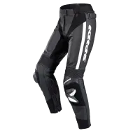 Дамски кожен мото панталон SPIDI  RR PRO 2 Black/White