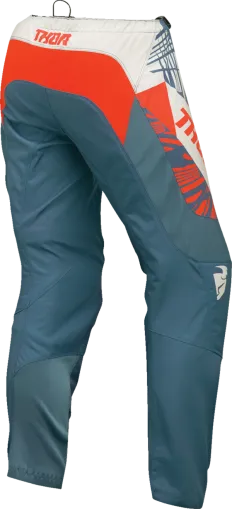 Women's motocross breeches THOR WOMEN'S SECTOR SPLIT BLUE/ORANGE