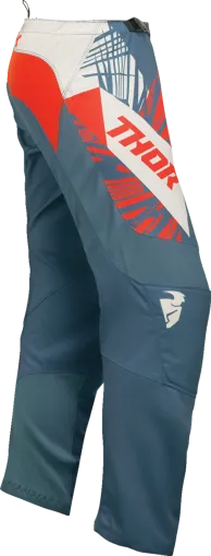 Women's motocross breeches THOR WOMEN'S SECTOR SPLIT BLUE/ORANGE