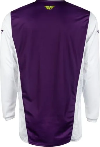 Мотокрос блуза FLY RACING Kinetic Reload- Deep Purple/White/Hi-Vis