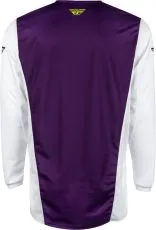 FLY RACING Kinetic Reload Motocross Shirt- Deep Purple/White/Hi-Vis