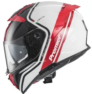Helmet PREMIER DEVIL PH 2 WHITE/RED