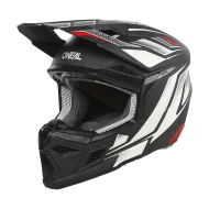 Κράνος Motocross O'NEAL 3SERIES VERTICAL ΜΑΥΡΟ/ΛΕΥΚΟ V.24