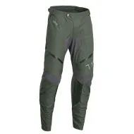 Pantaloni de enduro THOR TERRAIN ARMY/CARBUNE ÎN CIZMA 23'