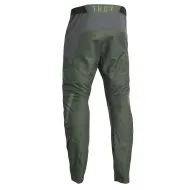 Pantaloni de enduro THOR TERRAIN ARMY/CARBUNE ÎN CIZMA 23'