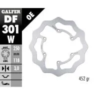 Front brake disc Galfer WAVE FIXED 250x3mm DF301W