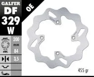 Заден спирачен диск Galfer WAVE FIXED  DISC WAVE FIXED 200x3,5mm DF329W