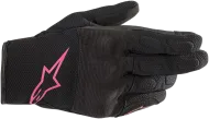 Дамски ръкавици ALPINESTARS S-MAX DRYSTAR BLACK/PINK