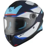 Helmet MT TARGO S KAY C7 MATT WHITE/BLUE