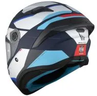 Helmet MT TARGO S KAY C7 MATT WHITE/BLUE