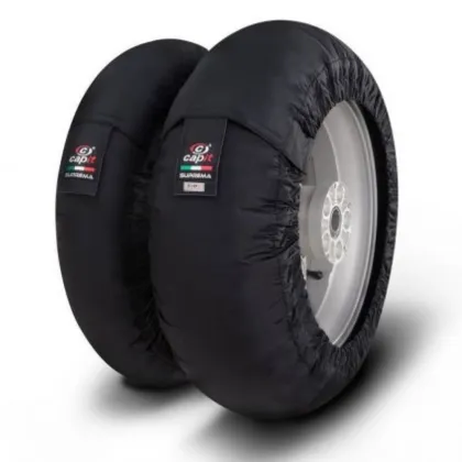 Incalzitoare anvelope CAPIT SUPREMA SPINA BLACK - M/XXL