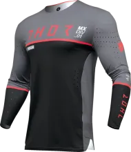 Tricou motocross THOR PRIME ACE BLACK/CHARCOAL