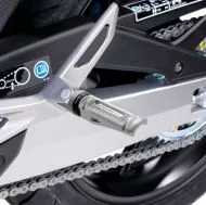 BARRACUDA SILVER UNIVERSAL MOTORCYCLE STEPS