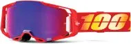 Motocross Goggles 100% ARMEGA NUKETOWN MIRROR RED/BLUE
