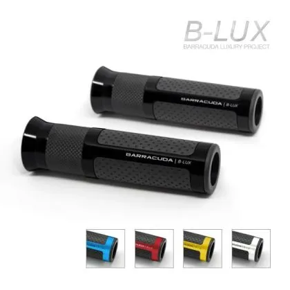 Γλαβές μοτοσικλέτας BARRACUDA B-LUX RACING GRIPS ΚΟΚΚΙΝΟ
