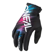Mănuși de motocross pentru femei O'NEAL MATRIX VOLTAGE BLACK/MULTI