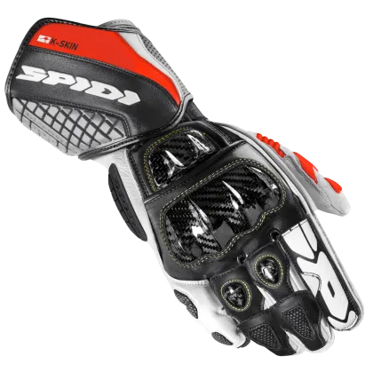 Moto gloves SPIDI Carbo Kangaroo BLACK/RED