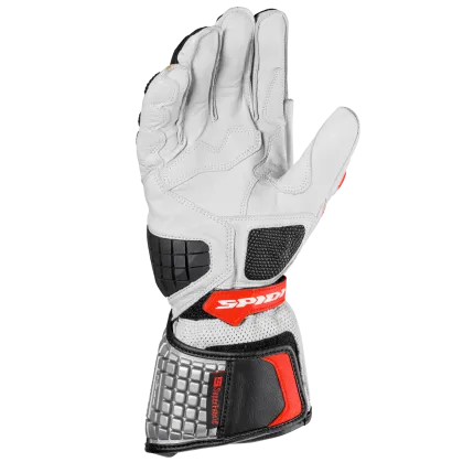 Moto gloves SPIDI Carbo Kangaroo BLACK/RED