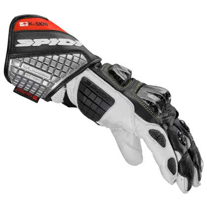 Moto gloves SPIDI Carbo Kangaroo BLACK/RED