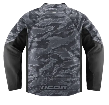 Geacă textilă motocicletă ICON HOOLIGAN CE TIGER`S BLOOD GREY