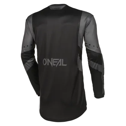Μοτοκρός μπλούζα O`NEAL ELEMENT RACEWEAR ΜΑΥΡΟ/ΓΚΡΙ V.24
