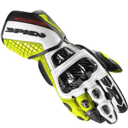 Γάντια Moto SPIDI Carbo πίστα EVO BLACK/FLUO