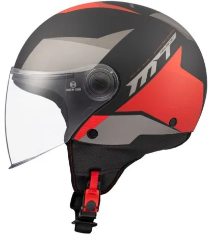 SCOOTER HELMET MT STREET S POKE B5 MATT