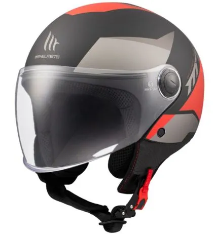 SCOOTER HELMET MT STREET S POKE B5 MATT