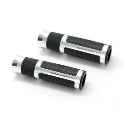 Γκριάλια μοτοσυκλέτας BARRACUDA B-LUX RACING GRIPS ΑΣΗΜΙ