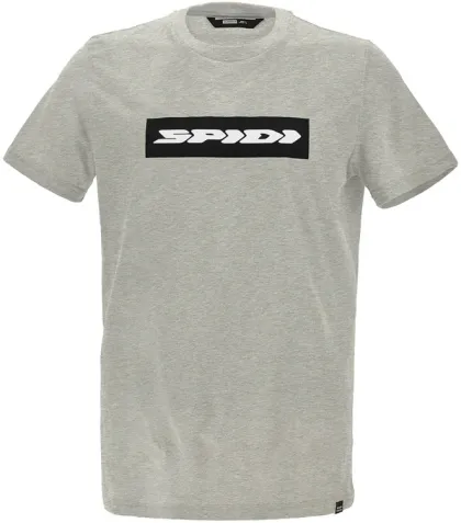 Motorcycle t-shirt SPIDI LOGO 2 Melange/Grey