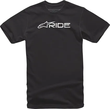 Motorcycle t-shirt ALPINESTARS TEE RIDE-3.0 BLK/WT