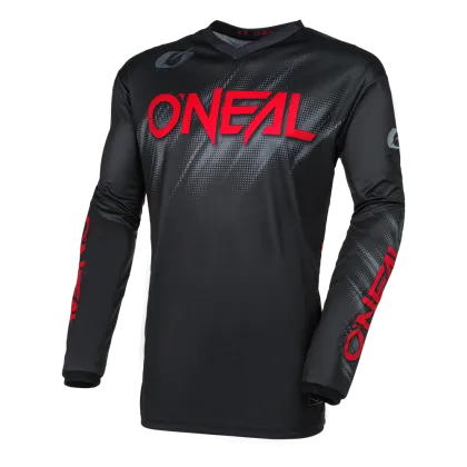 Motocross blouse O`NEAL ELEMENT VOLTAGE BLACK/RED