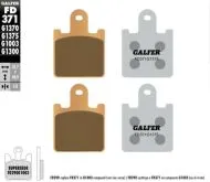 Μπροστινά τακάκια μοτοσυκλέτας Galfer SINTERED COMPOUND FD371G1375