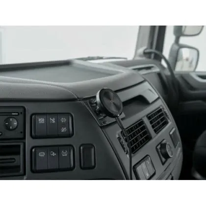 Magnetic car phone holder with wireless charging and adhesive mount OPTILINE Mag Wireless Stick