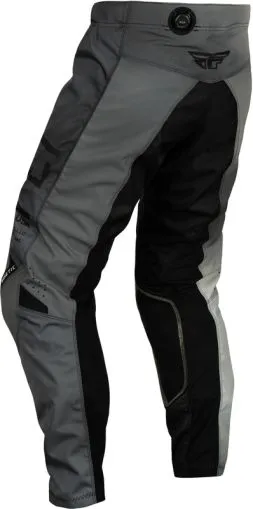 FLY RACING Kinetic Prodigy Kids Motocross Breeches-Black/Light Grey