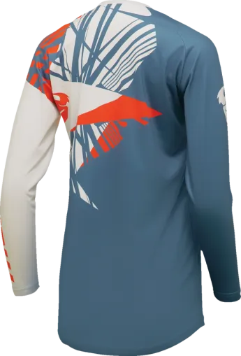 Дамско мотокрос джърси THOR WOMEN'S SECTOR SPLIT BLUE/ORANGE