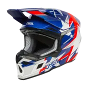 Casca motocross O'NEAL 3SERIES RIDE BLUE/ALB/RED V.24