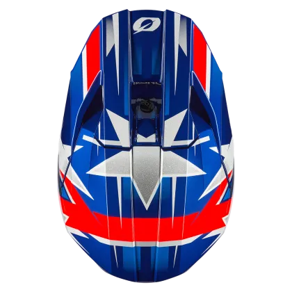 Мотокрос каска O'NEAL 3SERIES RIDE BLUE/WHITE/RED V.24