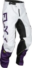 Мотокрос брич FLY RACING Kinetic Reload-Deep Purple/White/Hi-Vis