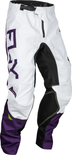 Мотокрос брич FLY RACING Kinetic Reload-Deep Purple/White/Hi-Vis