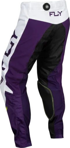 Мотокрос брич FLY RACING Kinetic Reload-Deep Purple/White/Hi-Vis