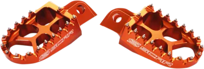 SCAR racing pegs for KTM ORANGE